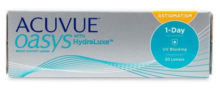 Acuvue Oasys 1-Day with HydraLuxe for Astigmatism 30 tk 