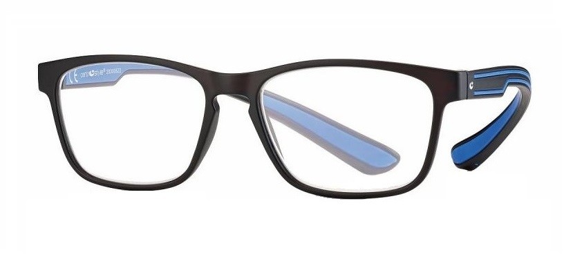 Lugemisprillid sinise valguse filtriga Koala R0295 Matt Black Blue Light Filter 
