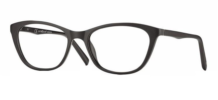 Lugemisprillid sinise valguse filtriga Cat-Eye New R0492 Matt Black Blue Light Filter 