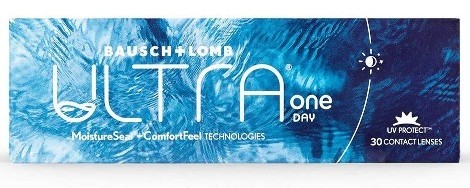 Bausch + Lomb ULTRA One Day 30 tk + 10 tk tasuta (kehtib sph -1,0 kuni -10,0)