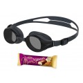 Kinkekomplekt: optilised ujumisprillid SPEEDO Hydropure Optical (sph -1,5 kuni -8,0)