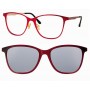 F0150 Matt Red + magnetkinnitusega klipid