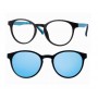 F0283 Junior Matt Black/Matt Blue + magnetkinnitusega klipid