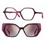 F0460 Neyeture Shiny Burgundy + magnetkinnitusega klipid