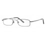 Metallraamidega lugemisprillid 6451 Half Eye Medium 51 metallik 
