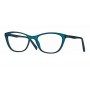 Lugemisprillid sinise valguse filtriga Cat-Eye New R0492 Matt Petrol Blue Light Filter 