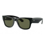 Ray-Ban 0840S 901/58 Mega Wayfarer Polarized (Size M)