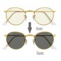 Ray-Ban 3447 9196BL Round Evolve Photochromic with Blue Light Filter (Size S)