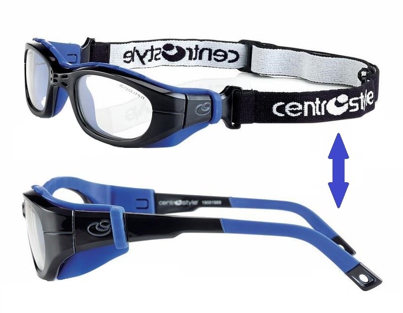 Centrostyle Sport F0257 Black/Blue Kids (Size S)