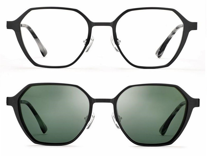 F052051002000 Aluminium Airport Matt Black + magnetkinnitusega klipid